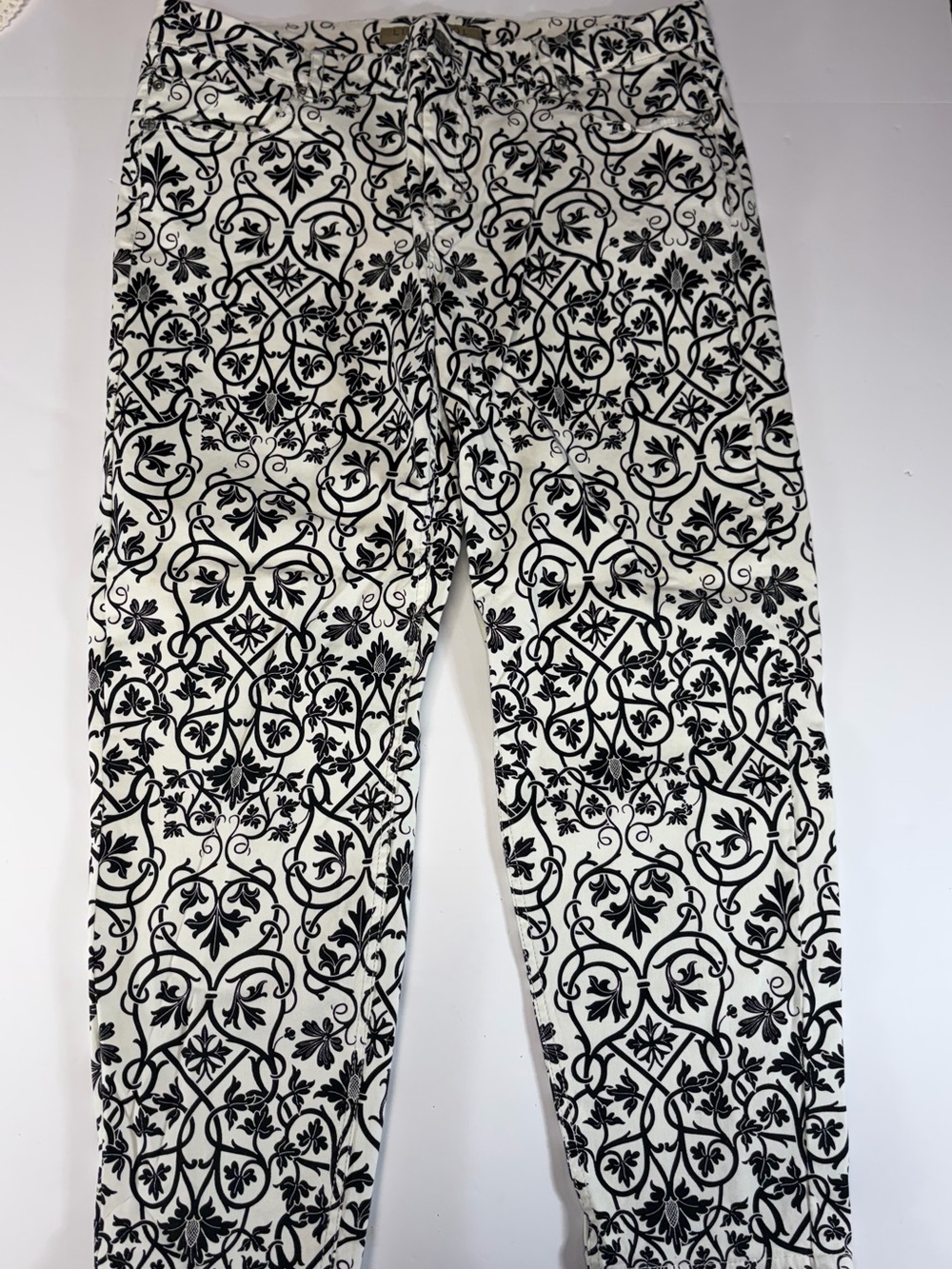 Liverpool The Beatles Let It Be Baroque Print Stretch Jeans